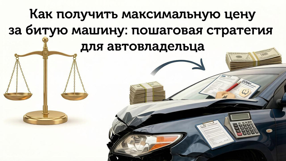 Как получить максимальную цену за битую машину: пошаговая стратегия для автовладельца